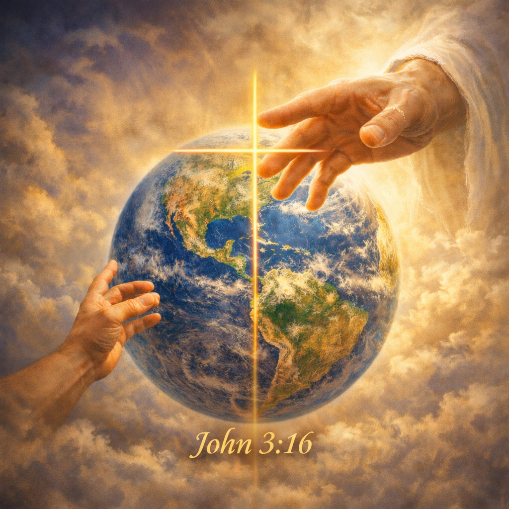 GOD IS A GOOD GOD 
 
GOD KNOWS GOD LOVES GOD CARES 
 
WRITTEN FOR GEORGES WEB MINISTRIES
