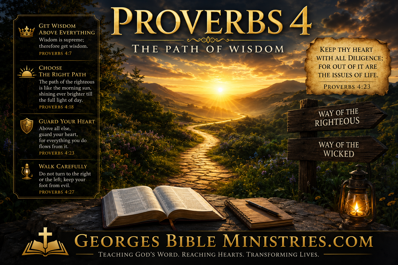 Sermon -Proverbs 4