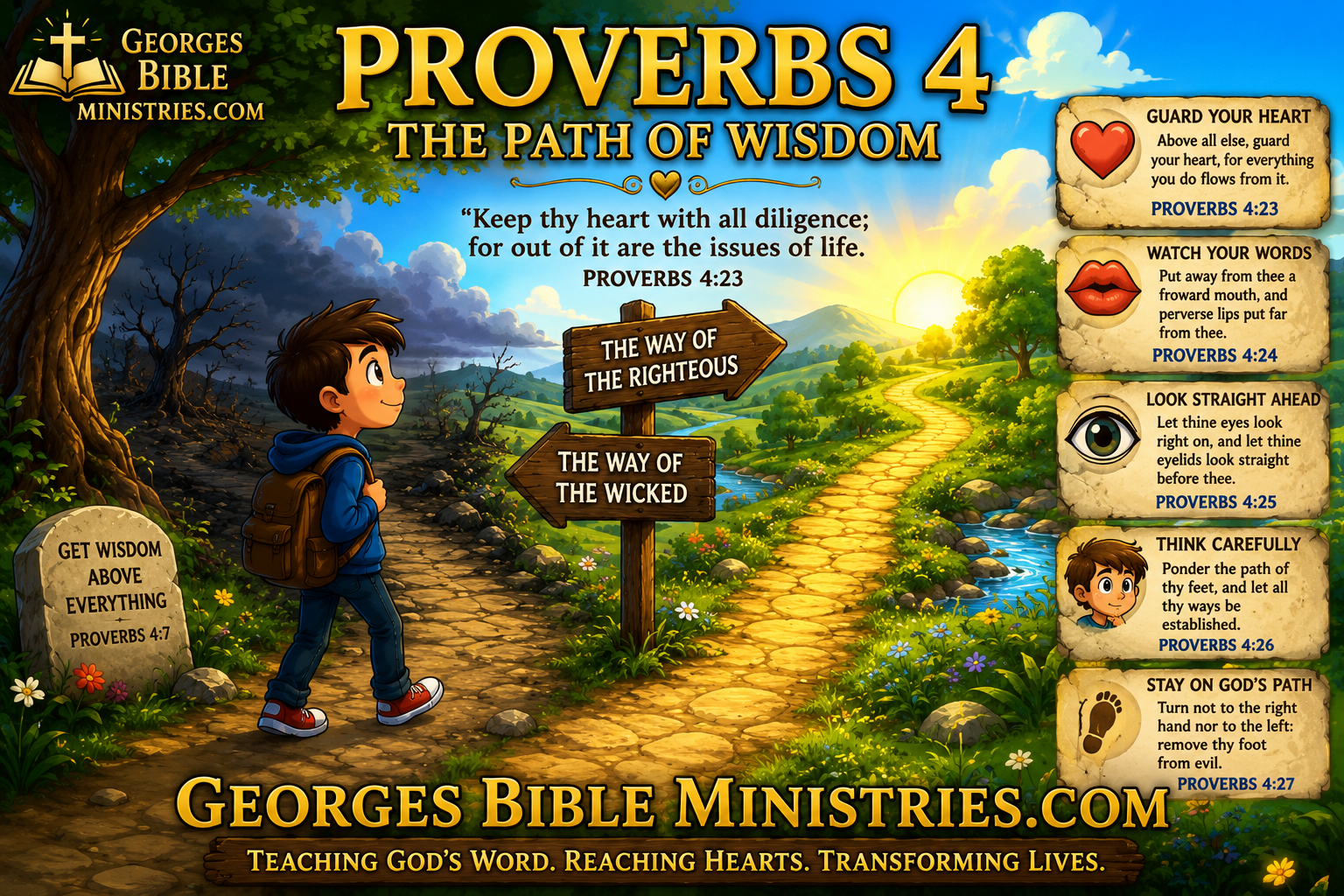 Poem -Proverbs 4