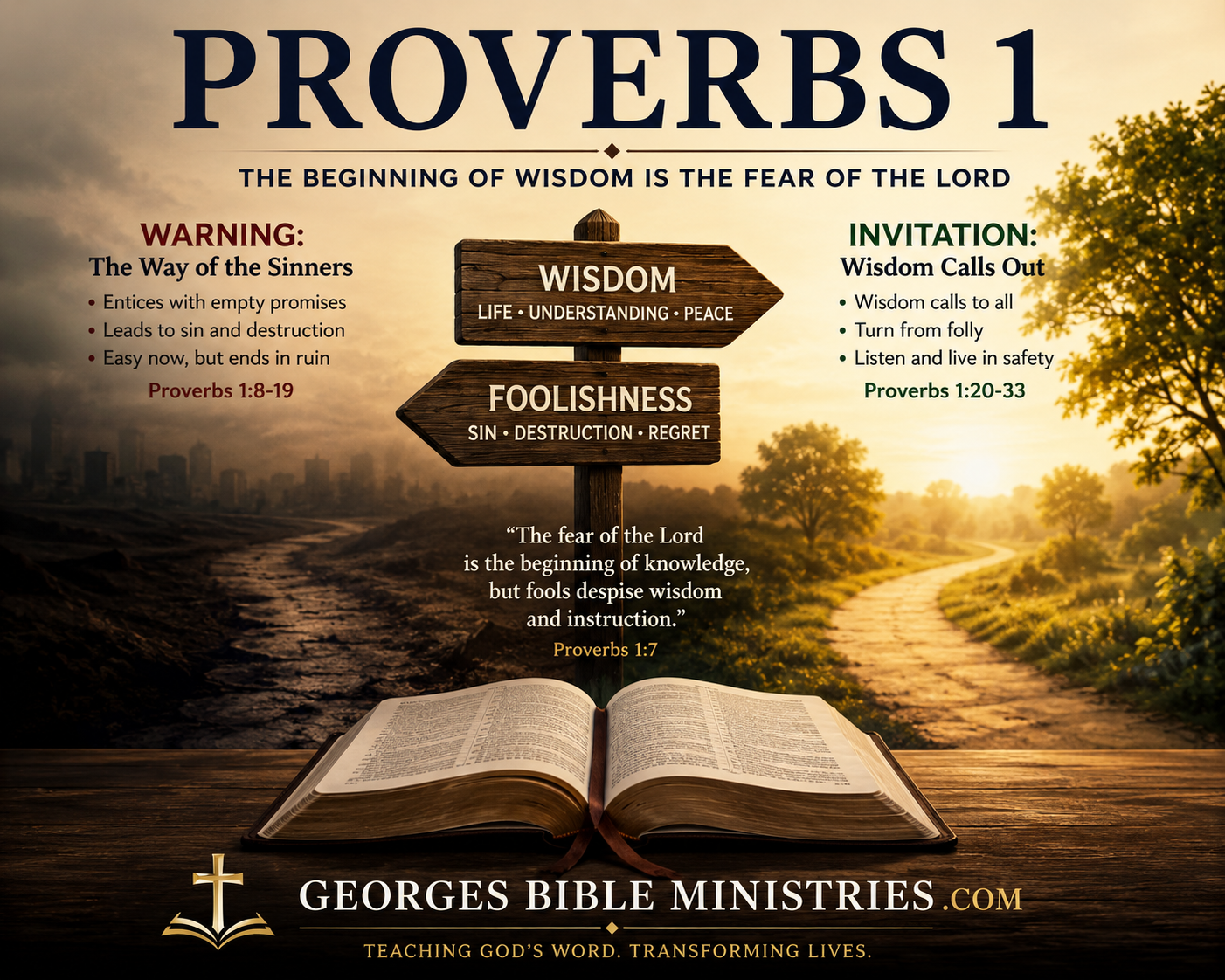 Explain-Proverbs Chapter1