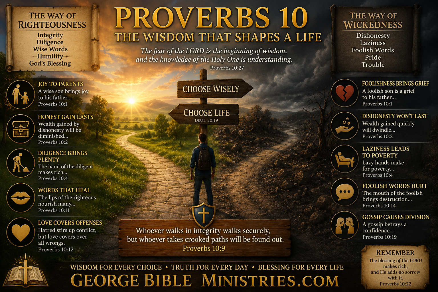 Explain -Proverbs 10