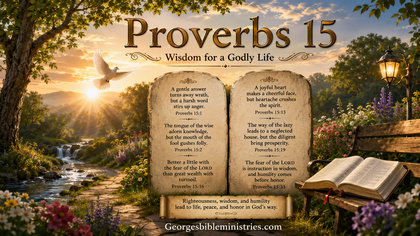 Explain-Proverbs 15
