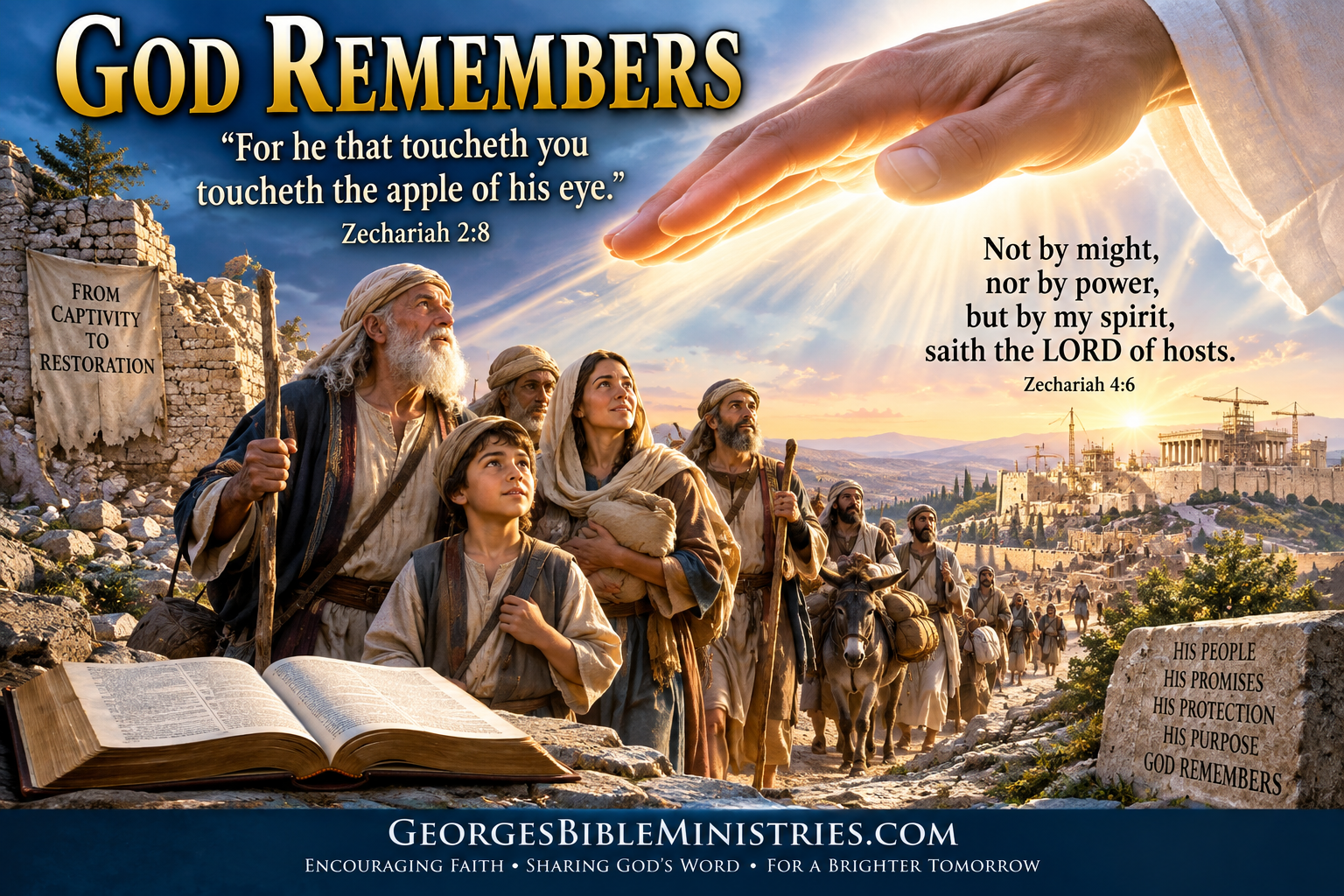 GOD REMEMBERS-Zechariah 4:6